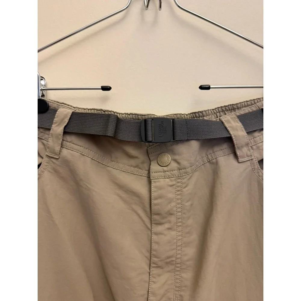 The North Face Mens Convertible Cargo Hiking Pants Khaki Tan XL Regular
